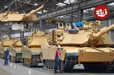 ببینید| نگاهی به مراحل تولید، مونتاژ، بازسازی و تعمیر تانک‌های M1 Abrams ارتش آمریکا