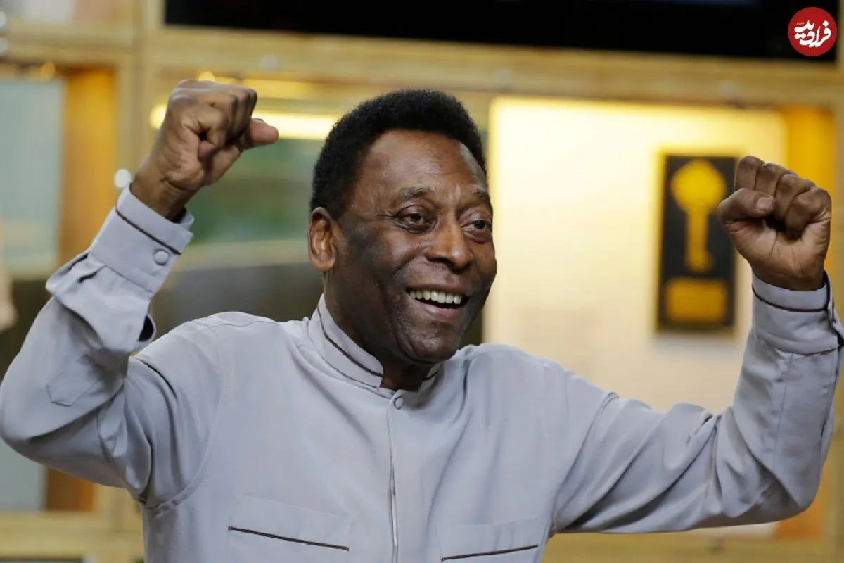 عکس| سفر در زمان؛ «پله» در 18 سالگی و در حاشیه فینال جام جهانی؛ سال 1337