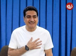 عکس| سفر به تاریخ؛ «همایون شجریان» در 12 سالگی در حال نواختن تنبک در عروسی خواهرش