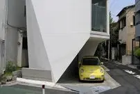 تصاویر| معماری خاص این خانه کوچک ژاپنی