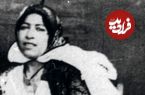 عکس؛ سفر به تاریخ؛ ژست «عاشقانه» زن و شوهر ایرانی دوران قاجار در یک عکس آتلیه‌ای