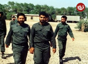 عکس؛ سفر در زمان؛ «سردار سلیمانی سوار بر پاترول و در جبهه» در دهه 60 