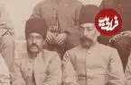 عکس| سفر زمان؛ عکس یادگاری درباریان ناصرالدین شاه در «آبدارخانه مبارکه»؛ 136 سال قبل