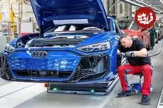 ببینید| نگاهی به مراحل تولید خودروی آئودی A6 در آلمان