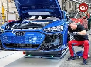 ببینید| نگاهی به مراحل تولید خودروی آئودی A6 در آلمان