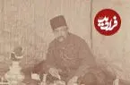 عکس| سفر زمان؛ «ناصرالدین شاه» در حال آبگوشت خوردن زیر سایبان در شکارگاه