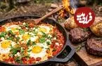ببینید| غذای روستایی در انگلیس؛ پخت املت شاک شوکا و استیک در دل جنگل