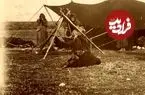 عکس| سفر به ایران قدیم؛ «گاوسواری» در حومۀ شیراز در دوران قاجار