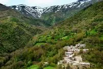 عکس| سفر زمان؛ تصویری از یک «خانۀ سنگی» در کوهستان‌های کردستان؛ 125 سال قبل