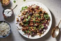 طرز تهیه سالاد بادمجان کبابی گرجستانی!