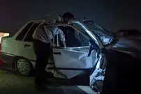 (تصاویر) تصادف شدید خودروی عروس در مشهد