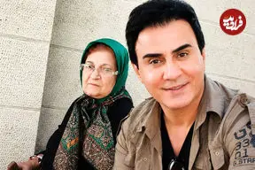 داریوش فرضیایی به سوگ مادر نشست