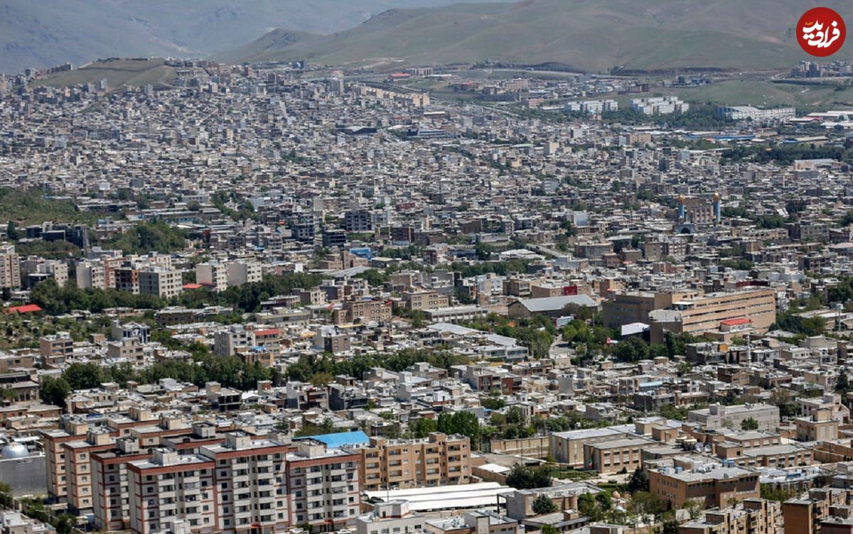 عکس؛ سفر به تاریخ؛ «دورنمای شهر سنندج» در دوره قاجار