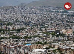 عکس؛ سفر به تاریخ؛ «دور‌نمای شهر سنندج» در دوره قاجار