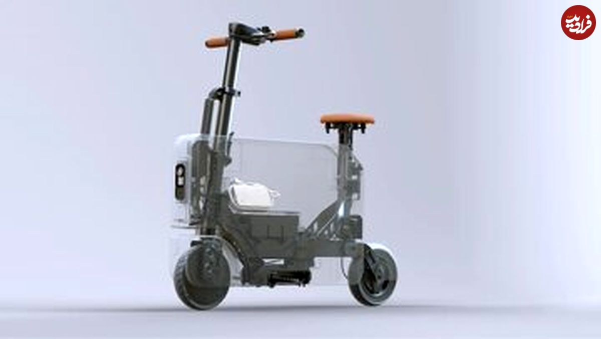 ( عکس) این وسیله نقلیه جدید«هوندا» شبیه به یک چمدان است!
