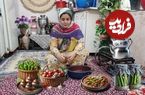 ببینید؛ غذای روستایی در ایران؛ پخت خوراک بامیه و تهیه ترشی بامیه