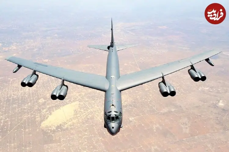 تصاویر؛ بمب افکن‌های B-52 آمریکایی بر فراز خلیج فارس چه می‌کنند؟ 