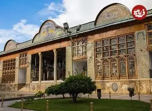 عکس| سفر به ایران قدیم؛ تصویری از «نارنجستان قوام» شیراز در دوران ناصرالدین شاه