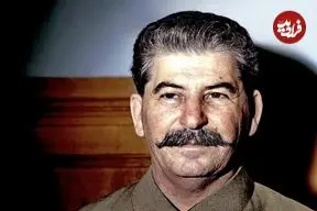 عکس| سفر در زمان؛ «استالین» در حال کار در دفترش؛ سال 1305