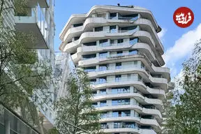 تصاویر| معماری خاص یکی از گران ترین پروژه های مسکونی در هامبورگ 