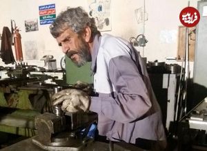 عکس؛ سفر در زمان؛ «اوس ناصر» سریال بچه مهندس 2 در کنار سعید راد؛ سال 1396