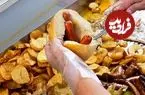 ببینید| غذای خیابانی در آمریکا؛ تهیه ساندویچ هات داگ و سیب زمینی در نیوجرسی