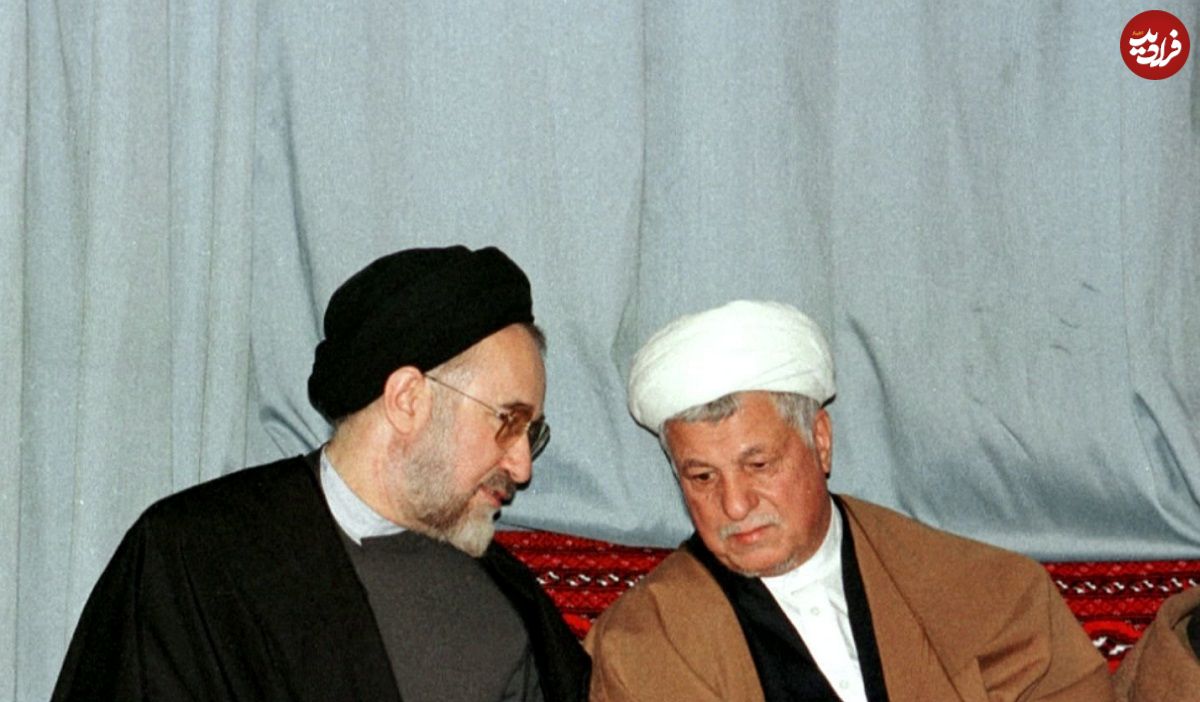 عکس؛ سفر در زمان؛ دیدار «خاتمی و لویجی اسکالفارو، رئیس جمهور ایتالیا» در رم؛ سال 77