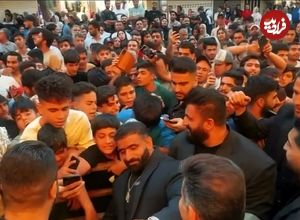ببینید؛ استقبال پرشور مردم کرج از هادی چوپان