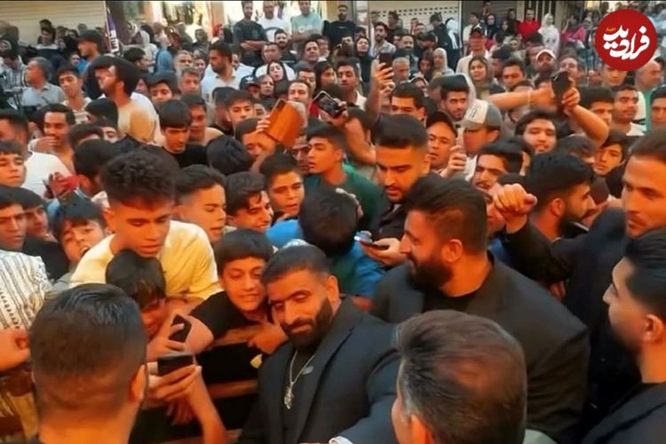ببینید؛ استقبال پرشور مردم کرج از هادی چوپان