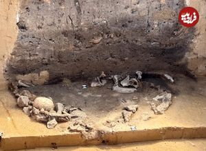 قبرهای عجیب 5 هزارساله در جریان پروژۀ انتقال برق از زیر خاک بیرون آمدند