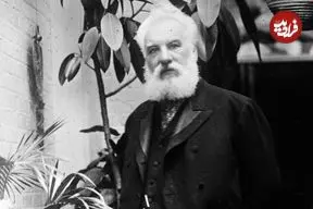 عکس| سفر در زمان؛ «الکساندر گراهام بل، مخترع بزرگ تاریخ» در 54 سالگی؛ سال 1279