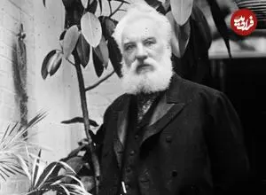 عکس| سفر در زمان؛ «الکساندر گراهام بل، مخترع بزرگ تاریخ» در 54 سالگی؛ سال 1279