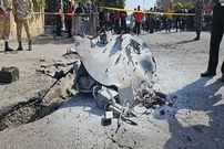 ویدئوی انتقال قطعات شیء ناشناخته از گرگان