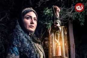 عکس| سفر در زمان؛ چهره «گلین خانم» سریال جیران در واقعیت و در دوران قاجار