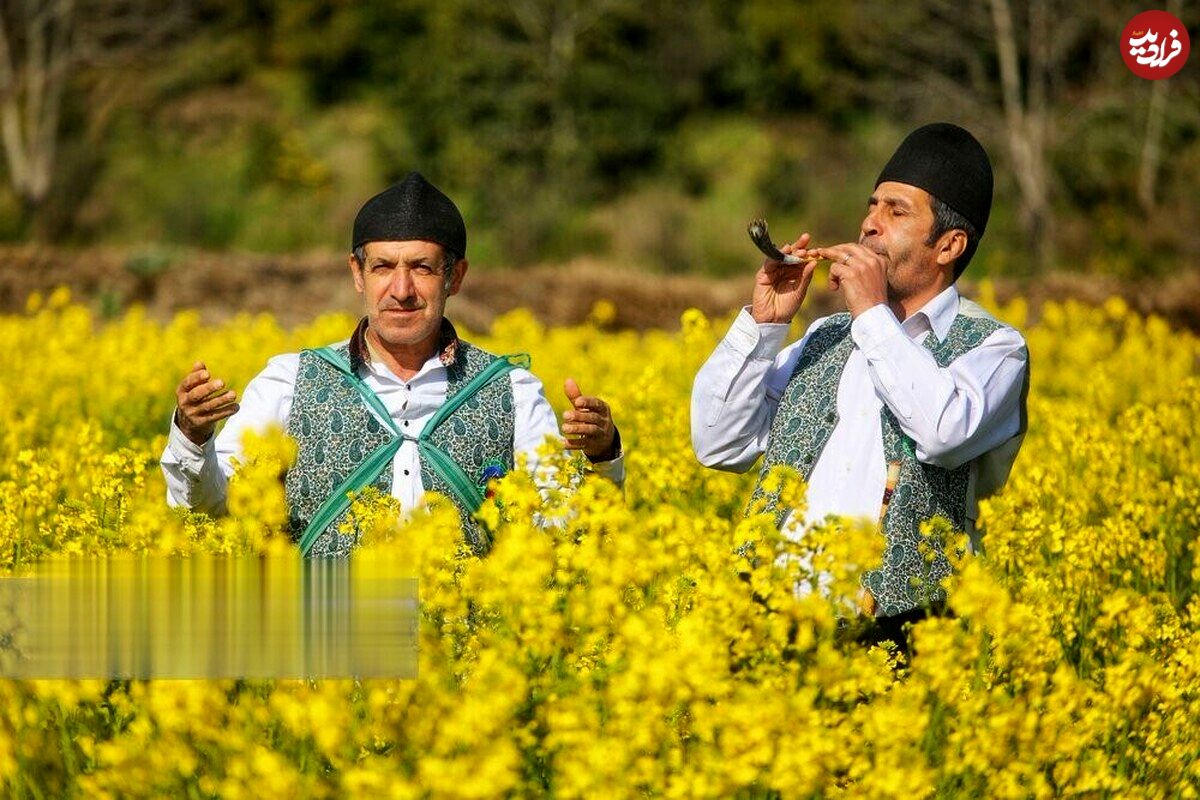 (تصاویر) مراسم نوروزخوانی در سوادکوه