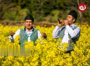 (تصاویر) مراسم نوروزخوانی در سوادکوه