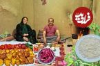 ببینید| غذای روستایی در ایران؛ پخت شامی مرغ با پلو