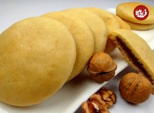 ببینید؛ طرز تهیه کلوچه گردویی خوشمزه مثل شمالی ها