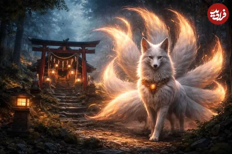 تصاویر| کیتسونه؛ روایت روباه جادویی که با دم‌های افسانه‌ای‌اش میان انسان‌ها زندگی کرد و سرنوشت‌ها را تغییر داد