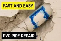 (ویدئو) نحوه تعمیر سریع و آسان لوله پی وی سی(PVC) توکار در یک دقیقه