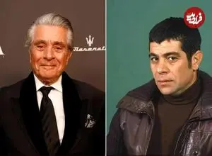 عکس| سفر زمان؛ «بهروز وثوقی و مسعود کیمیایی» بعد اتمام فیلمبرداری فیلم قیصر؛ سال 48