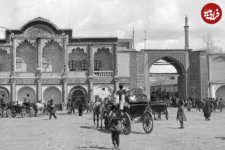 (عکس) سفر به تهران قدیم؛ بازار سیداسماعیل، پاتوق چاقوسازان زنجانی