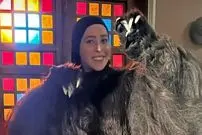 عکس| سفر زمان؛ «جانور» سریال مهیار عیار با لباس سنتی کره‌ای در رستوران کره‌ای