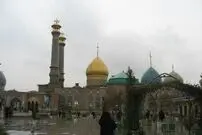 عکس| سفر به تهران قدیم؛ نمایی از حرم «حضرت شاه عبدالعظیم» در شهر ری؛ اوایل دهه 30