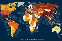 کشورهای با بیشترین فرار مغزها در سال ۲۰۲۴ + اینفوگرافی و جایگاه ایران