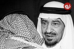 عکس؛ سفر در زمان؛ دیدار «ملک خالد پادشاه عربستان با نخست وزیر زن انگلیس»؛ سال 1360