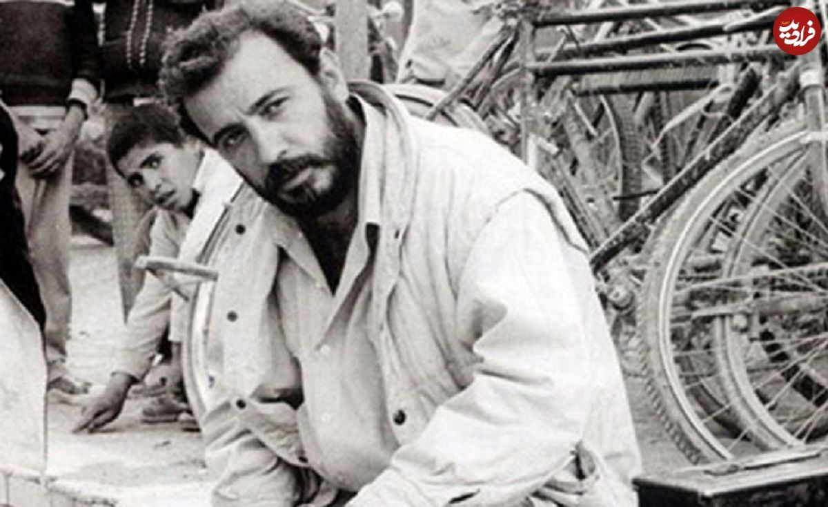(عکس) «جمشید مشایخی و علی حاتمی» در پشت صحنه سریال هزاردستان؛ سال 51