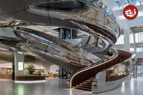 تصاویر؛ ۱۰ «پلّکان» برتر سال ۲۰۲۵ به انتخاب مجله معتبر معماری