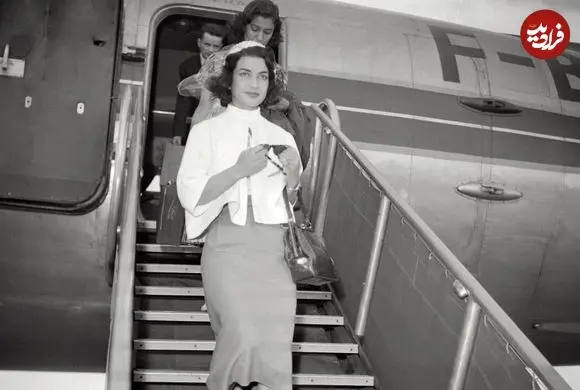 عکس| سفر در زمان؛ «اشرف پهلوی» در کنار احمد شفیق، همسر دوم اش؛ دهه 20