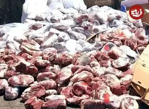 ببینید؛ کشف ۳ تن گوشت الاغ و قاطر با برچسب جعلی گوشت گوساله در تهران 